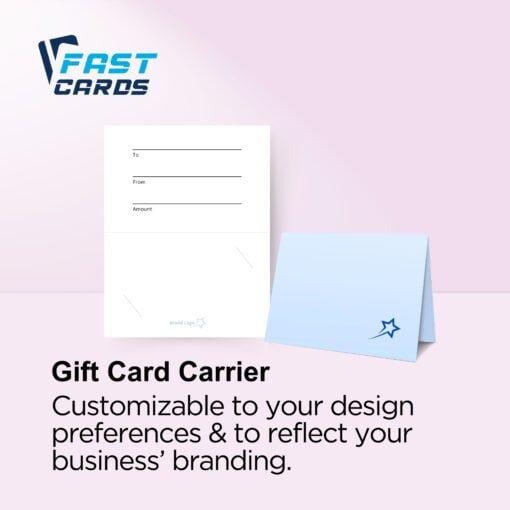 Custom Gift Card Carriers