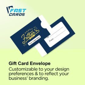 Custom Gift Card Envelopes